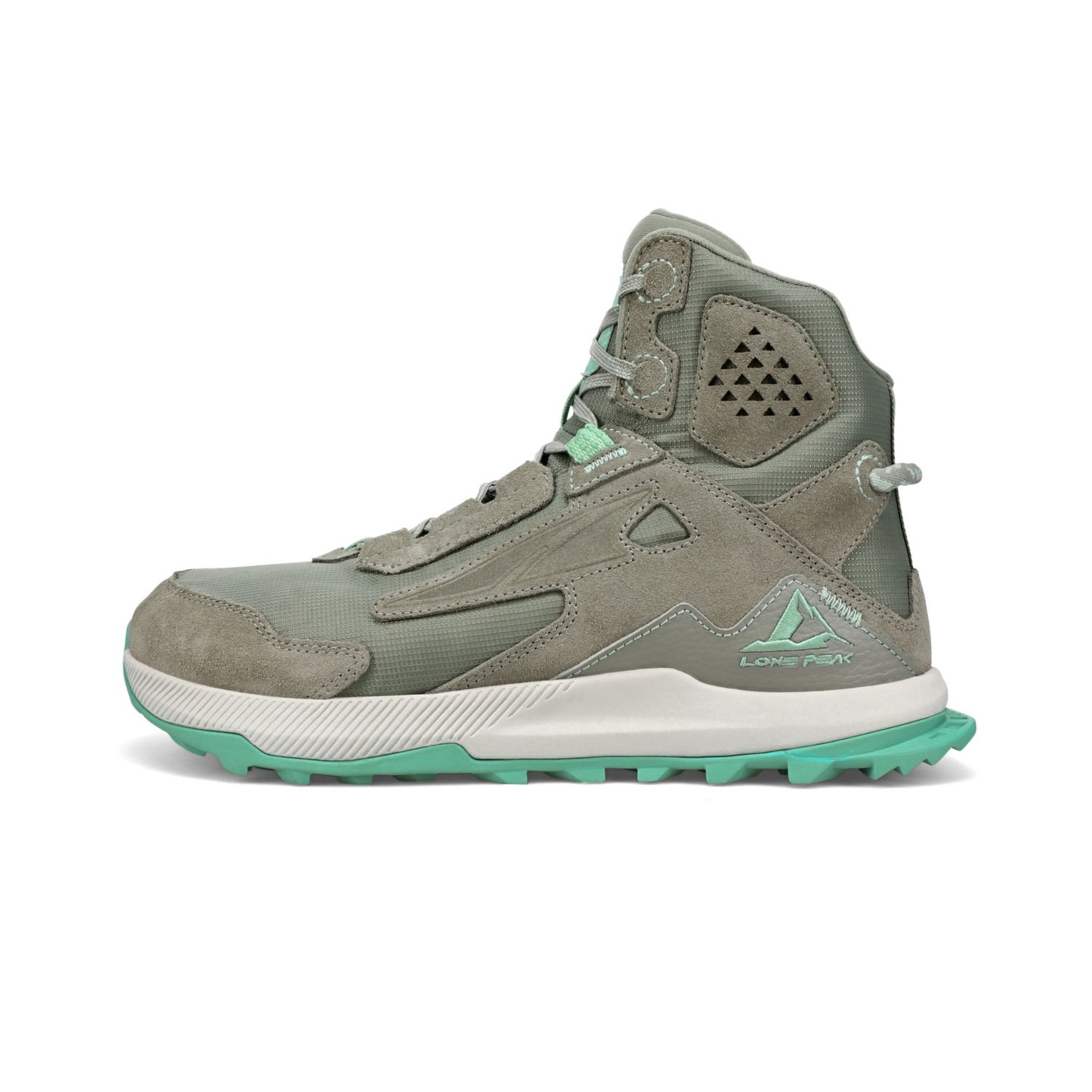 Botas Montaña Altra Lone Peak Hiker 2 Mujer Gris Verde | España-51239809