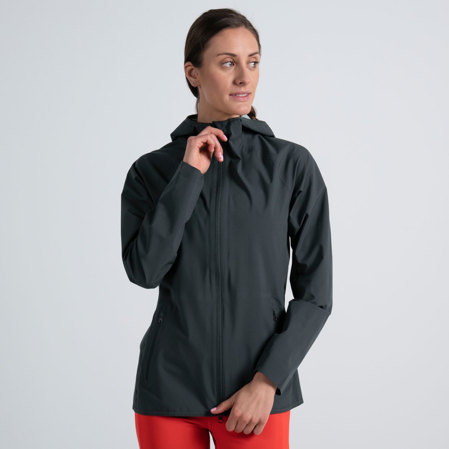 Chaqueta Para Correr Altra Impermeables Mujer Verde Oscuro | España-84607359