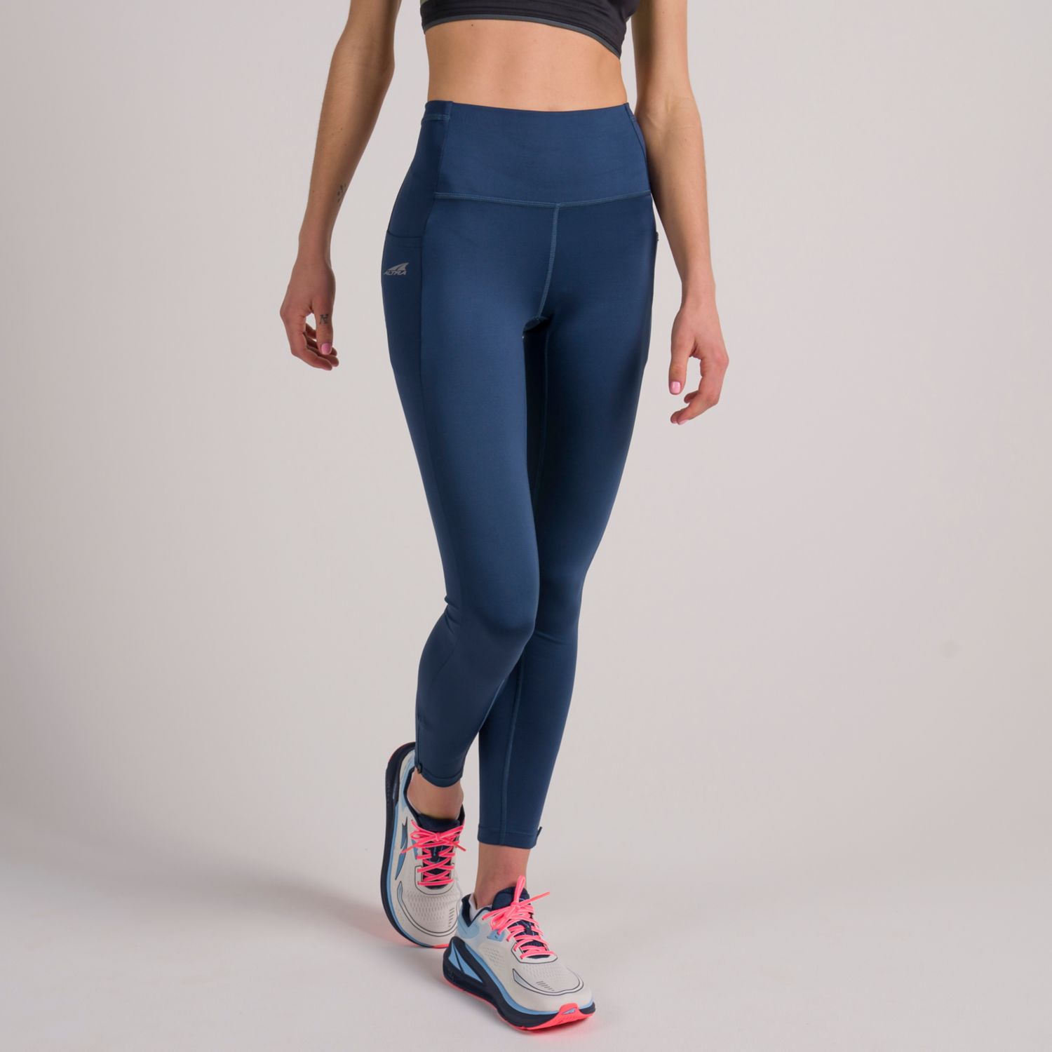 Mallas Para Correr Altra Core Crop Mujer Azules | España-94152379