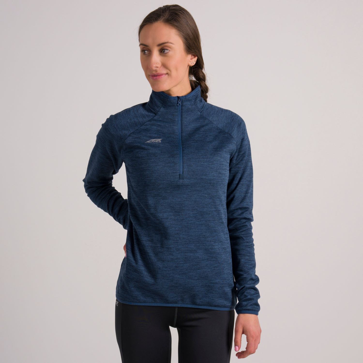 Pullover Altra Core 1/2 Zip Mujer Azules | España-67139529