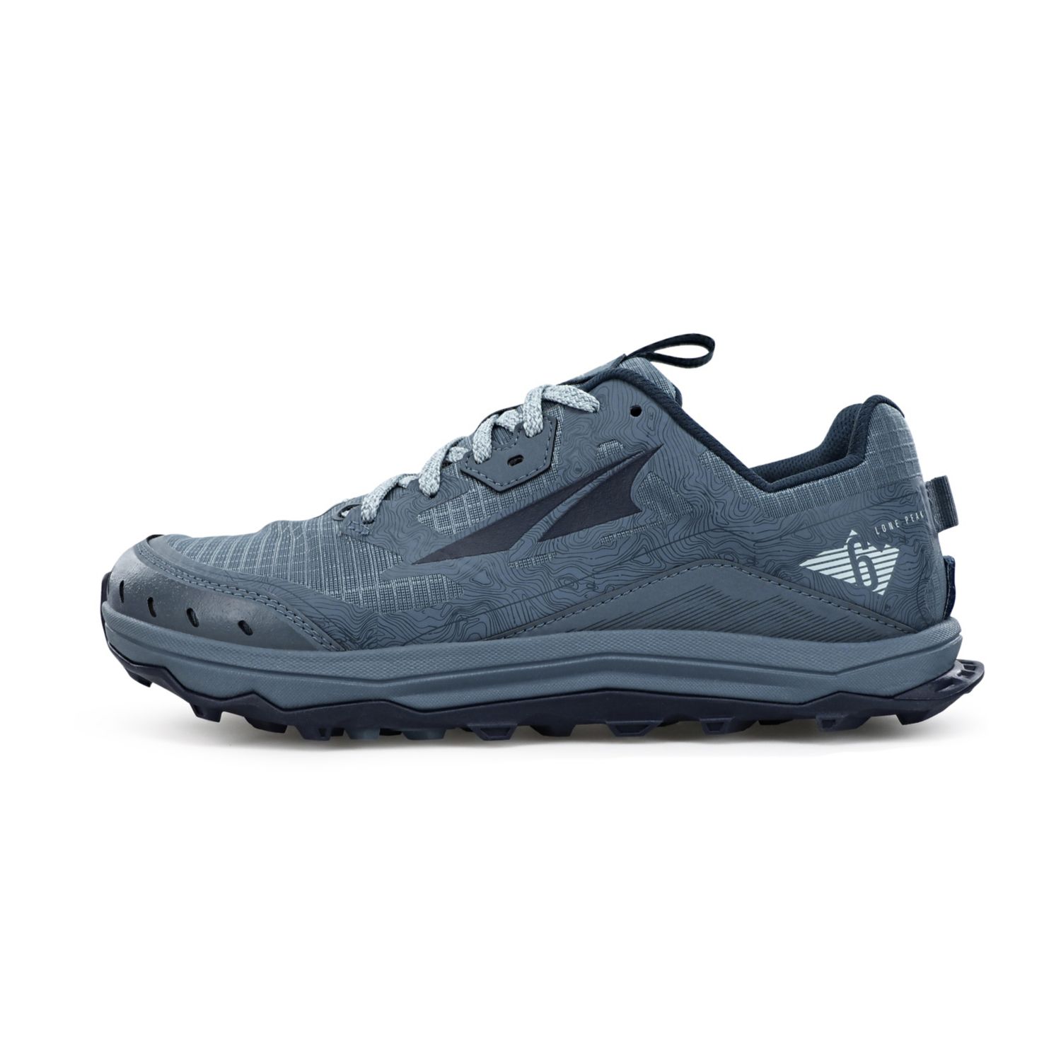 Zapatillas De Trail Running Altra Lone Peak 6 Mujer Azul Marino Azules Claro | España-01234799