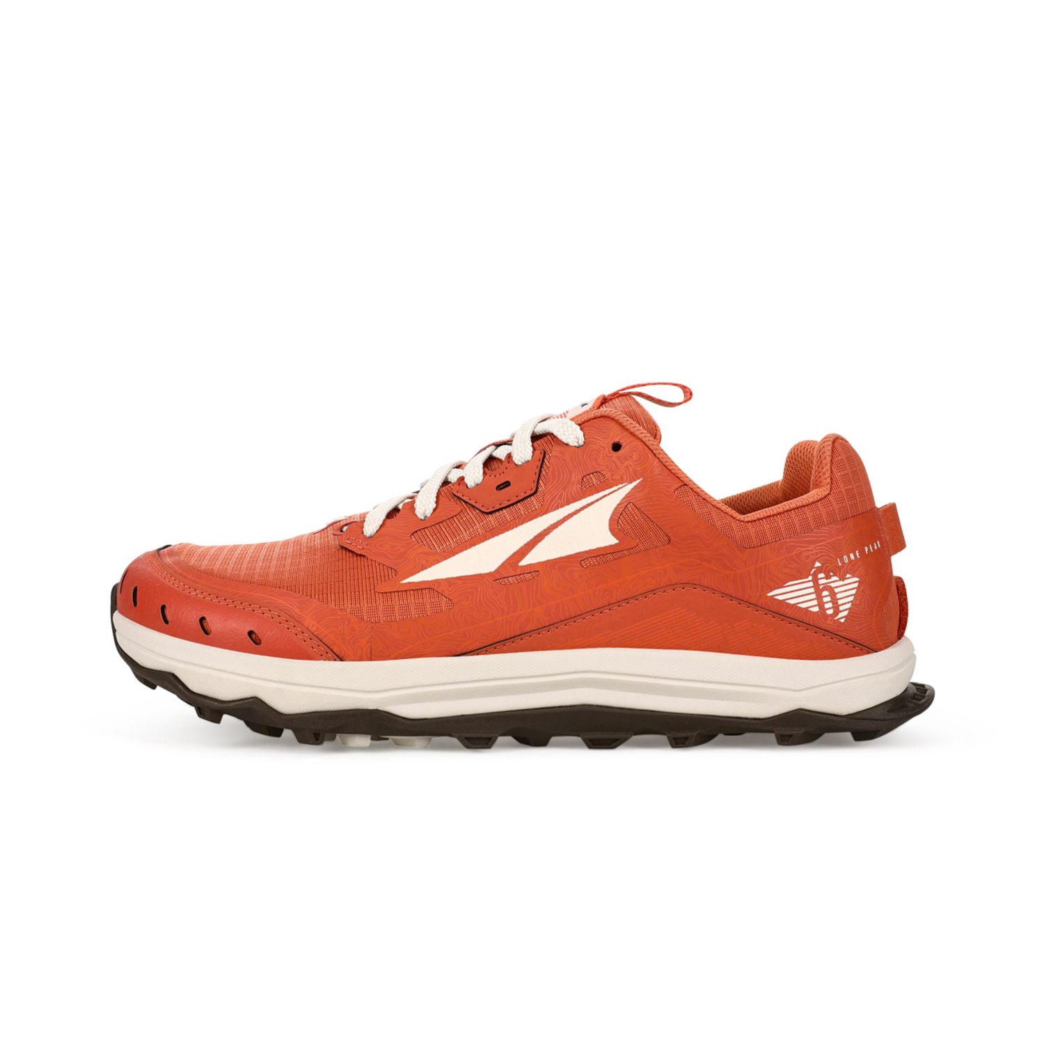 Zapatillas De Trail Running Altra Lone Peak 6 Mujer Rojas Gris | España-41978529