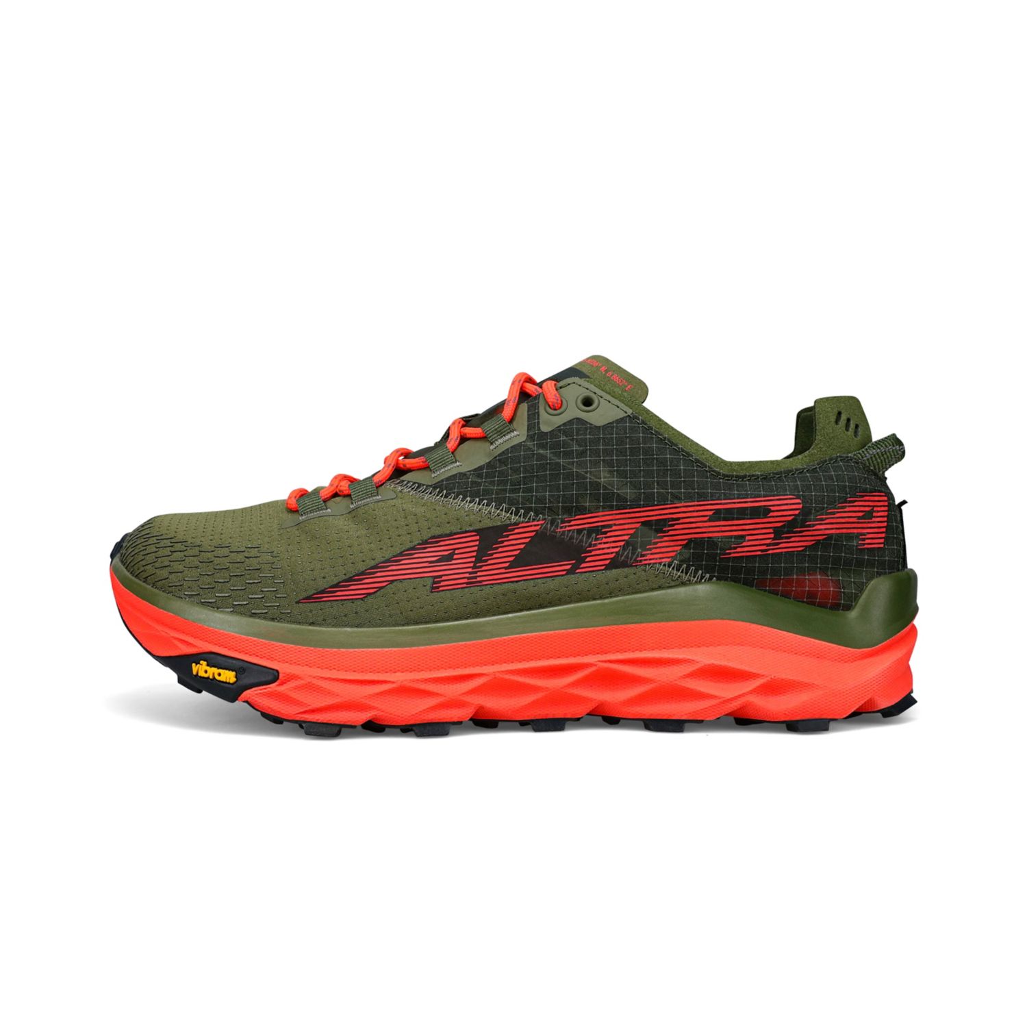 Zapatillas De Trail Running Altra Mont Blanc Hombre Verde Oliva | España-31750469