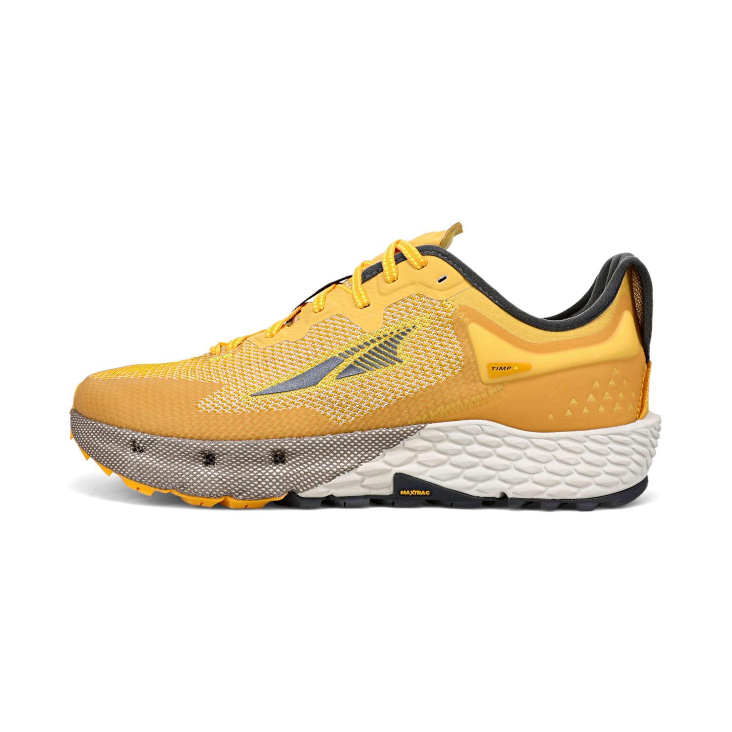 Zapatillas De Trail Running Altra Timp 4 Hombre Gris Amarillo | España-21653879