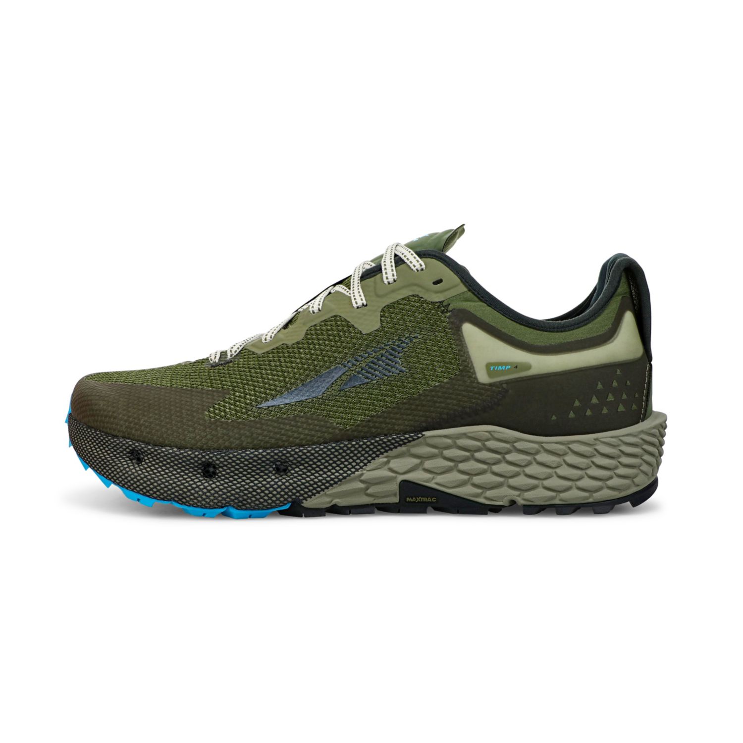 Zapatillas De Trail Running Altra Timp 4 Hombre Verde Oliva | España-52618349