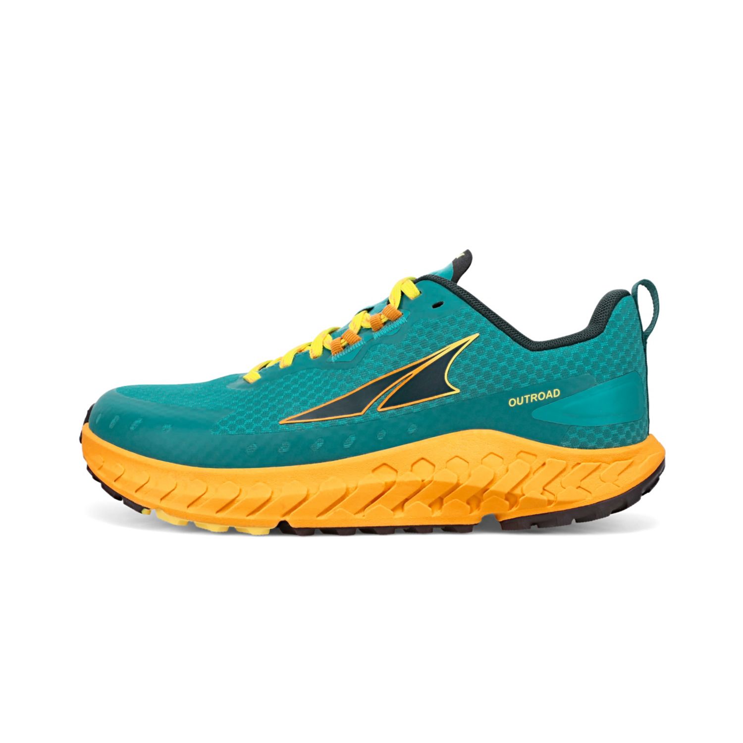 Zapatillas Running Carretera Altra Outroad Mujer Turquesa Amarillo | España-17205489