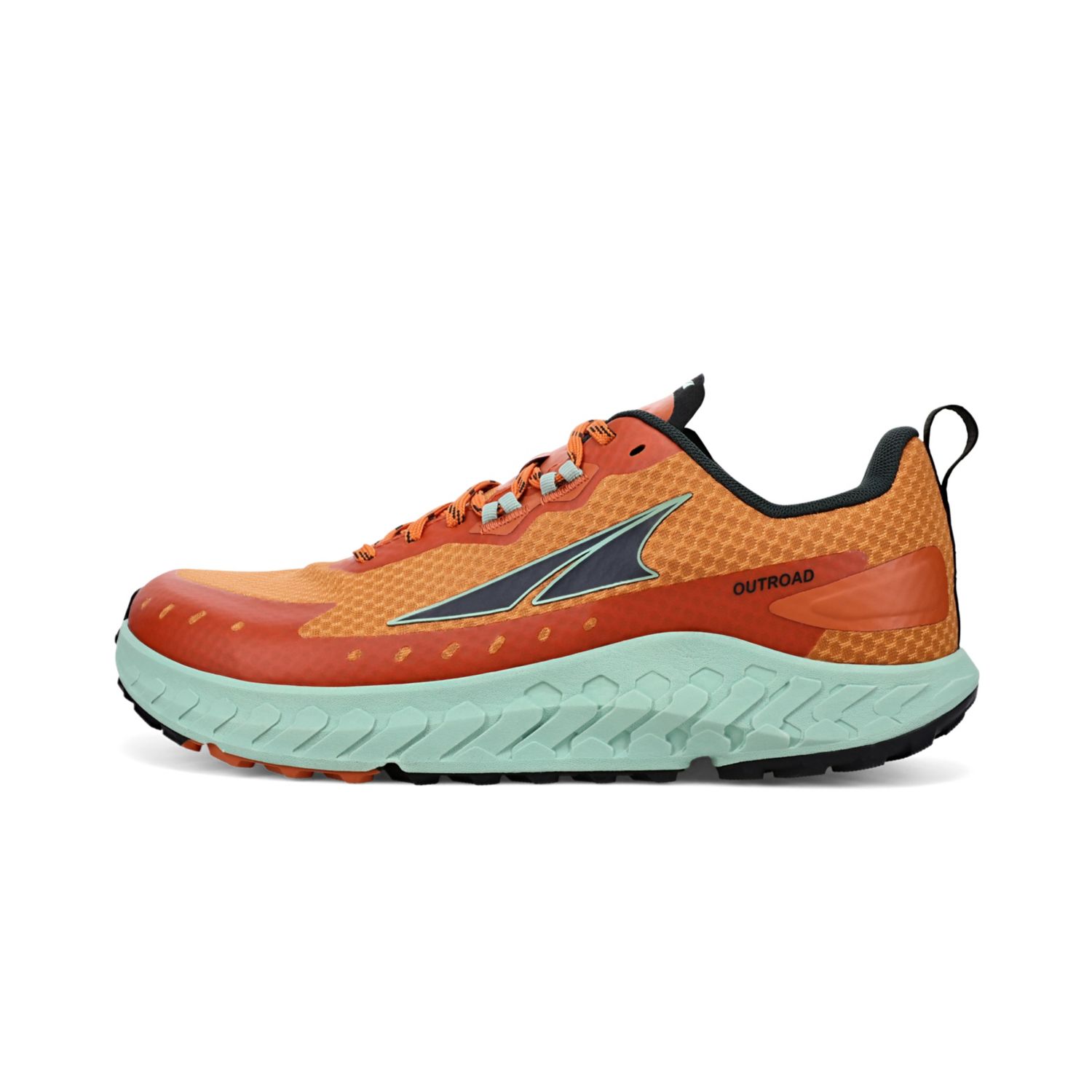 Zapatillas Running Carretera Altra Outroad Hombre Verde Naranjas | España-38160279