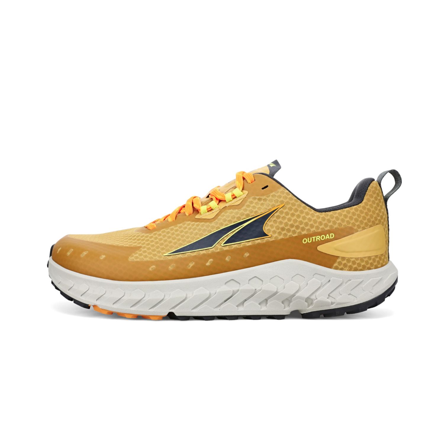 Zapatillas Running Carretera Altra Outroad Hombre Gris Amarillo | España-39567819