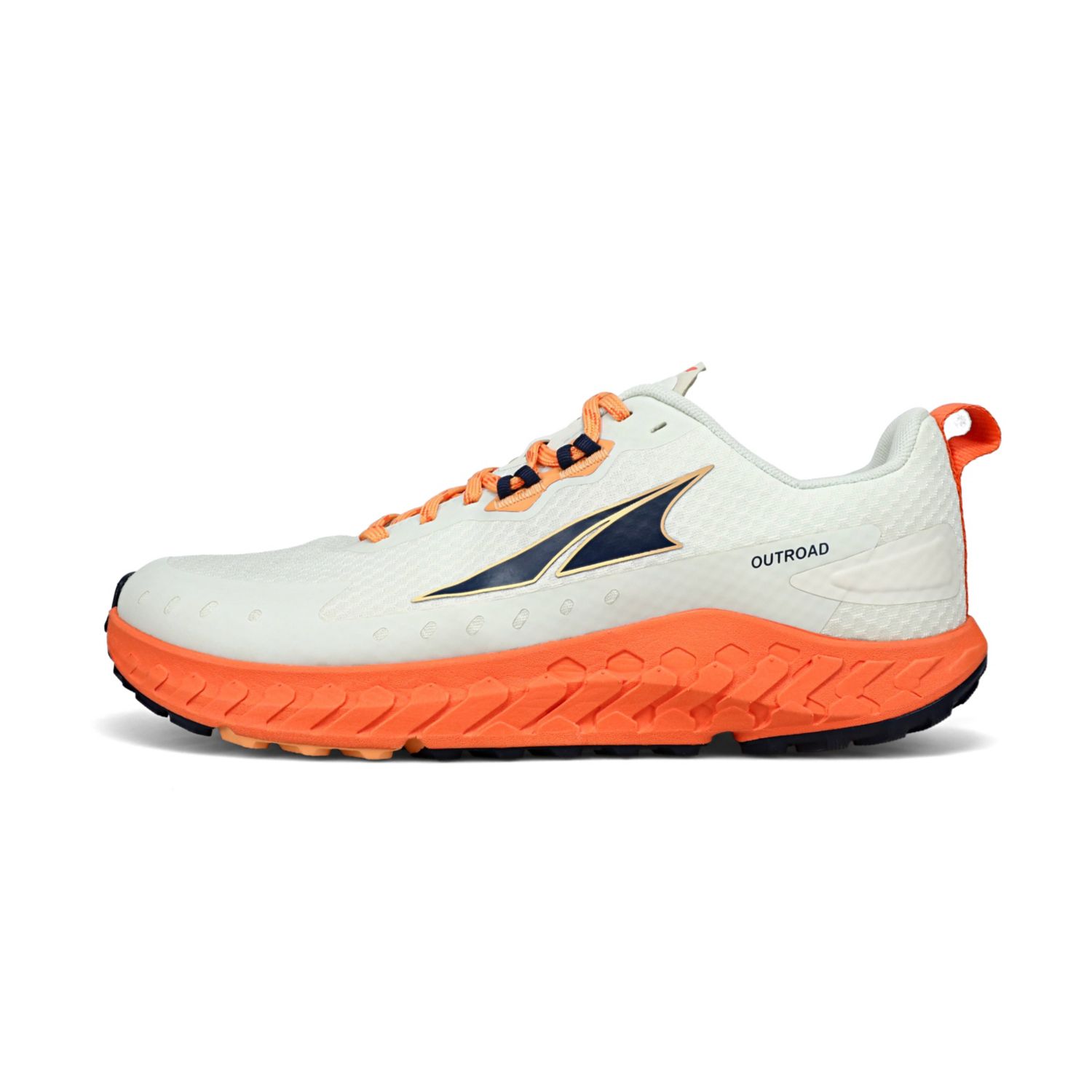 Zapatillas Running Carretera Altra Outroad Hombre Blancas Naranjas | España-70692159