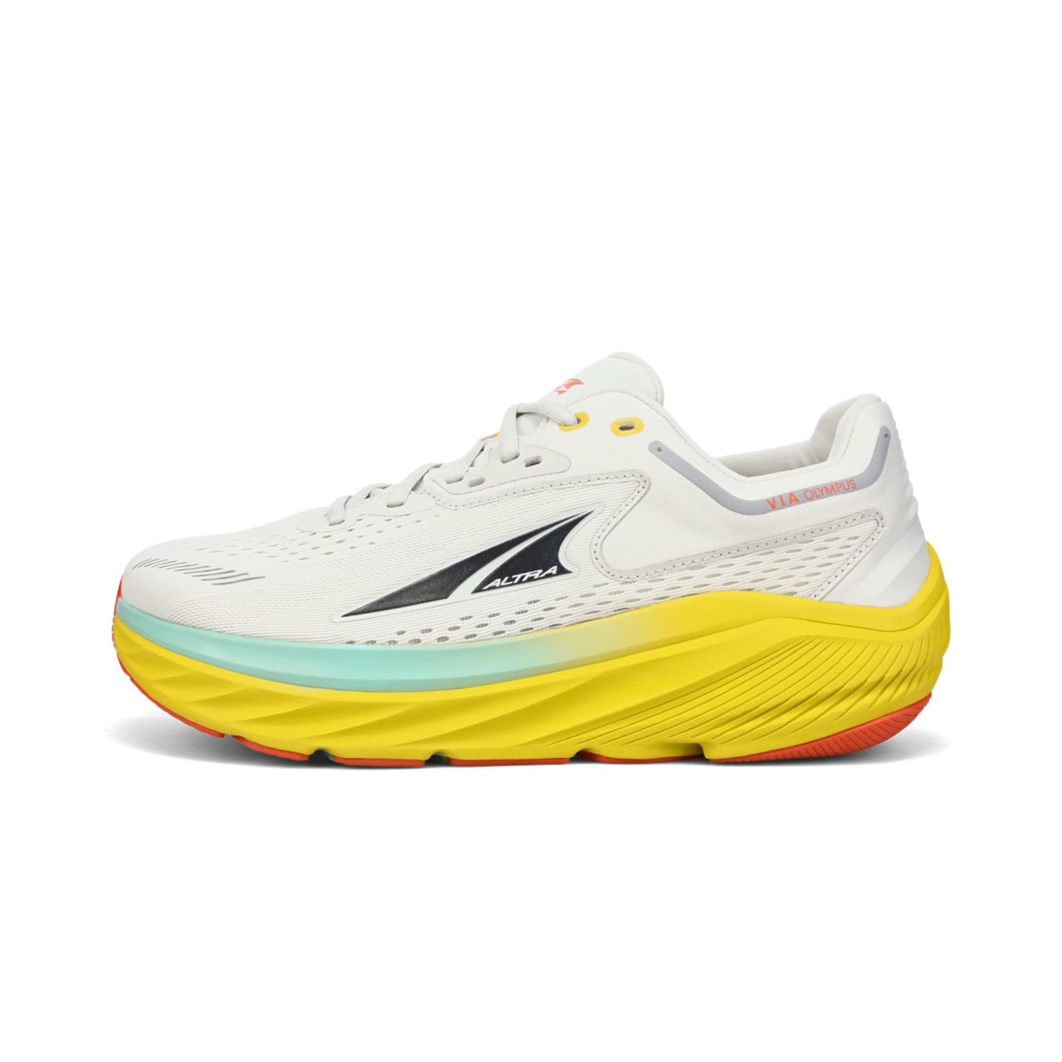 Zapatillas Running Carretera Altra Via Olympus Hombre Gris Amarillo | España-31047629