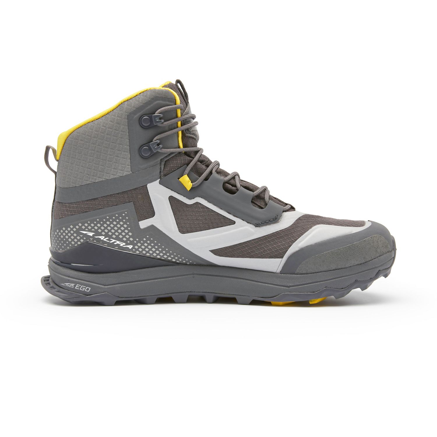 Botas Montaña Altra Lone Peak All-wthr Mid Hombre Gris Amarillo | España-30265879