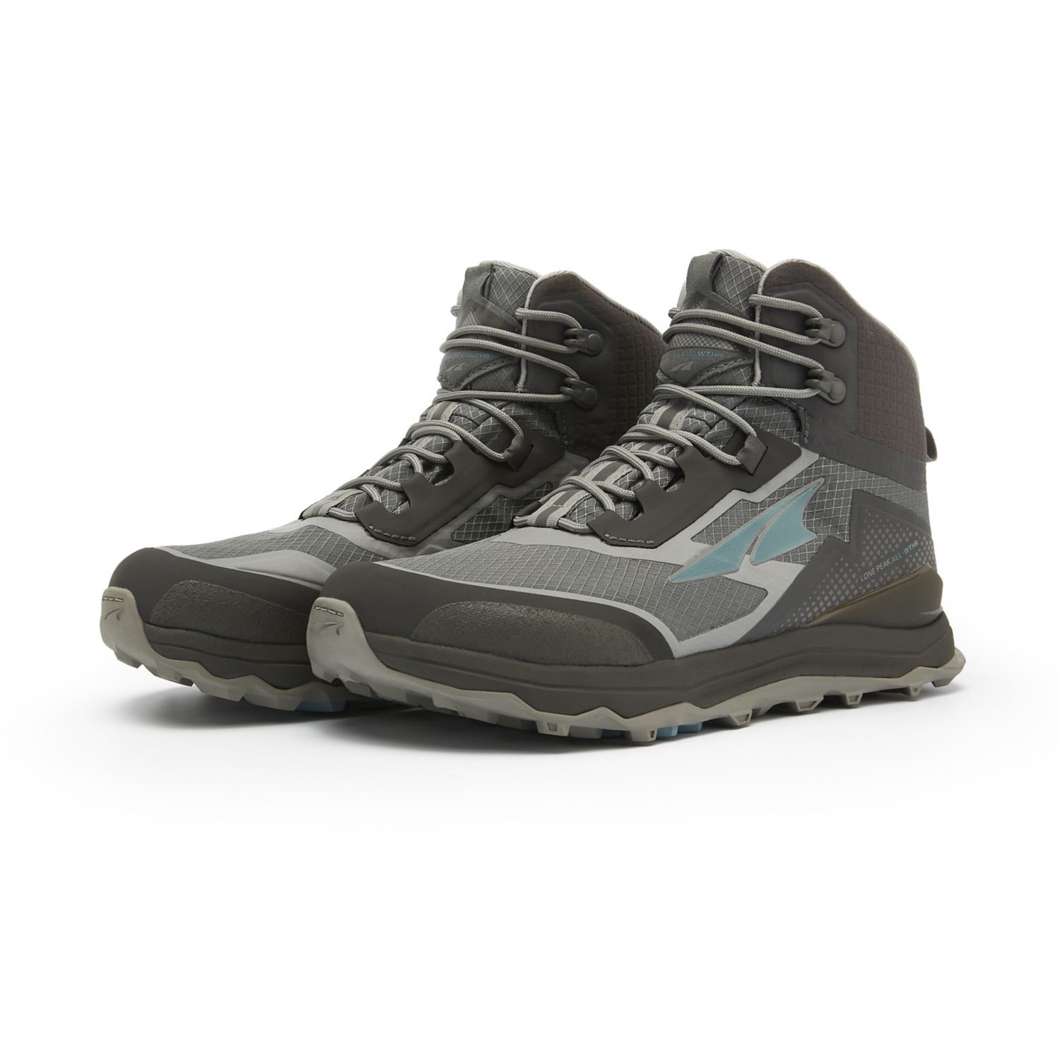 Botas Montaña Altra Lone Peak All-wthr Mid Mujer Gris Verde | España-59682709