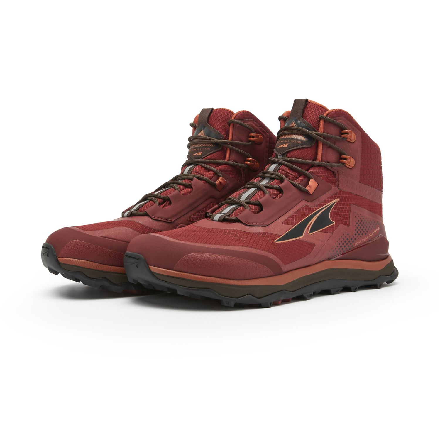 Botas Montaña Altra Lone Peak All-wthr Mid Hombre Burdeos | España-61073929