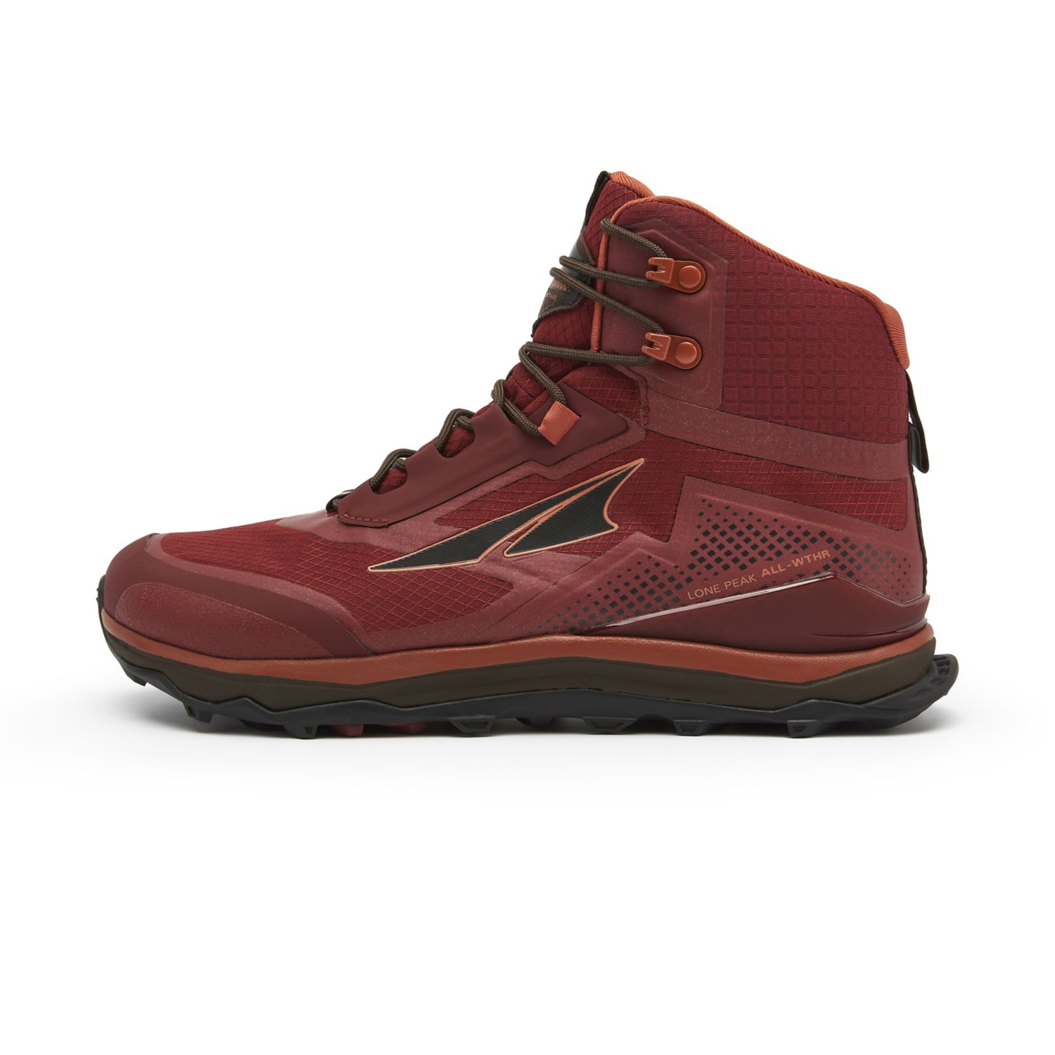 Botas Montaña Altra Lone Peak All-wthr Mid Hombre Burdeos | España-61073929