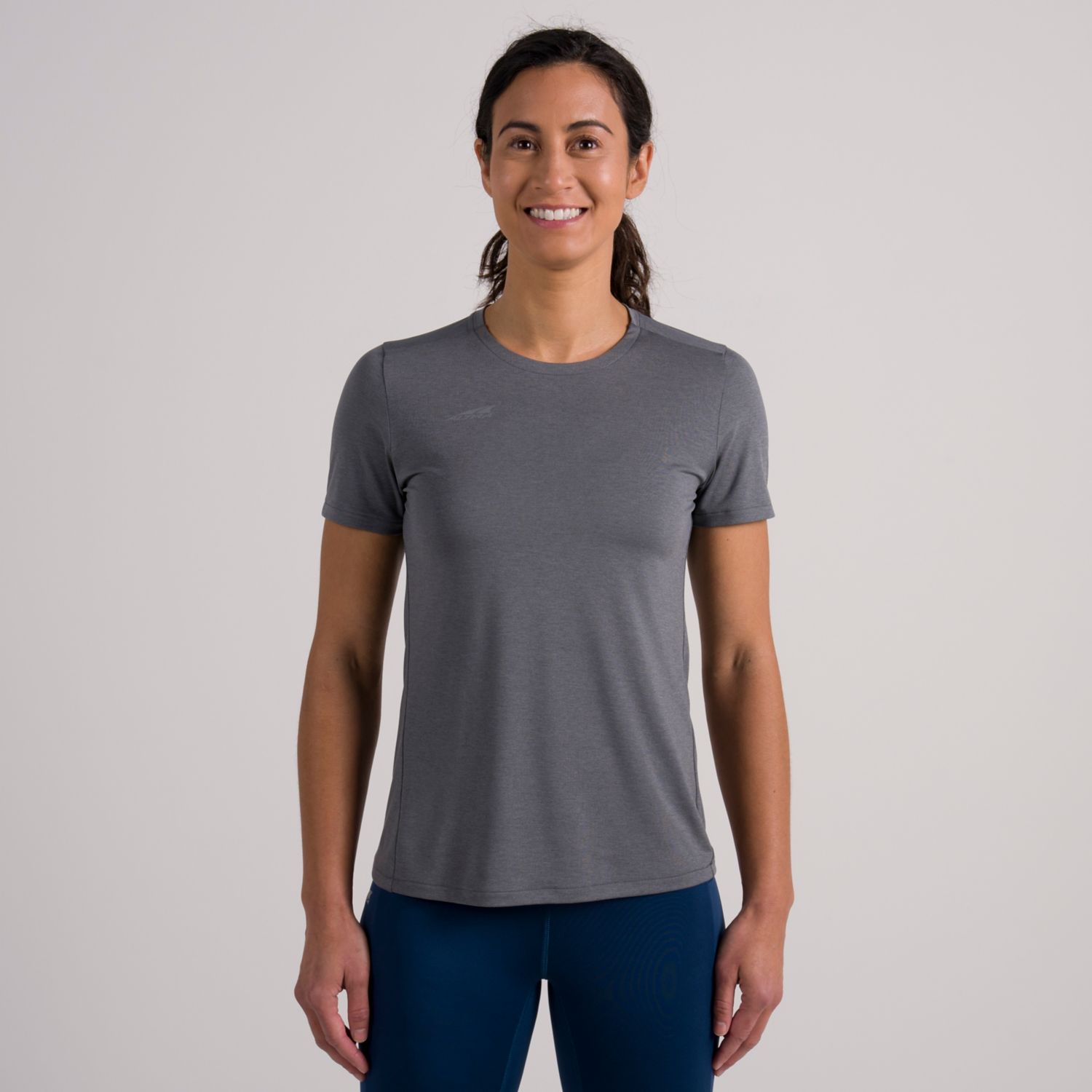 Camiseta Altra Core Mujer Azules Gris | España-80152379