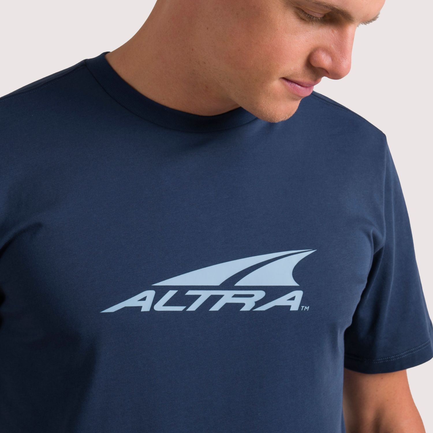 Camiseta Altra Everyday Recycled Hombre Azules | España-61920379