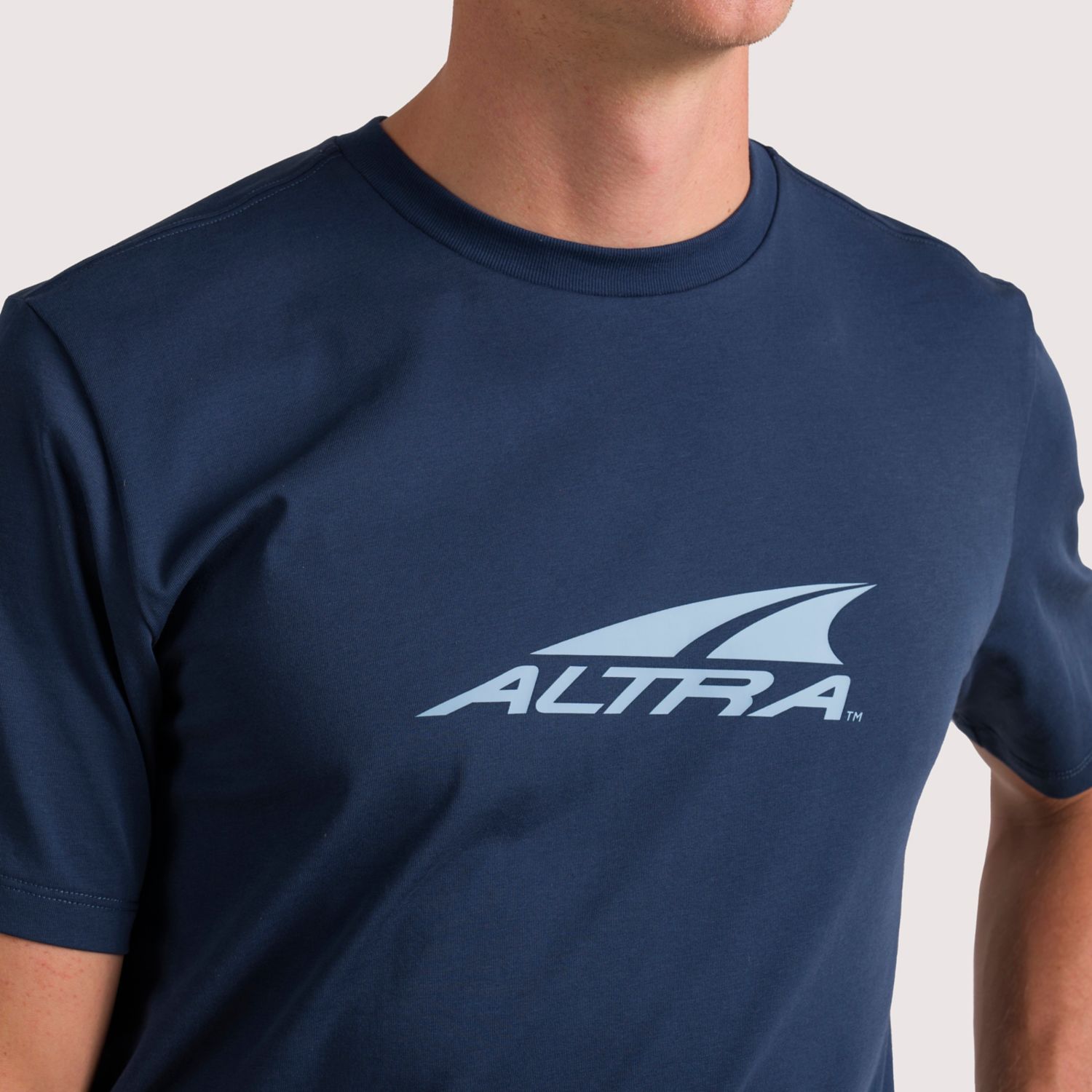 Camiseta Altra Everyday Recycled Hombre Azules | España-61920379