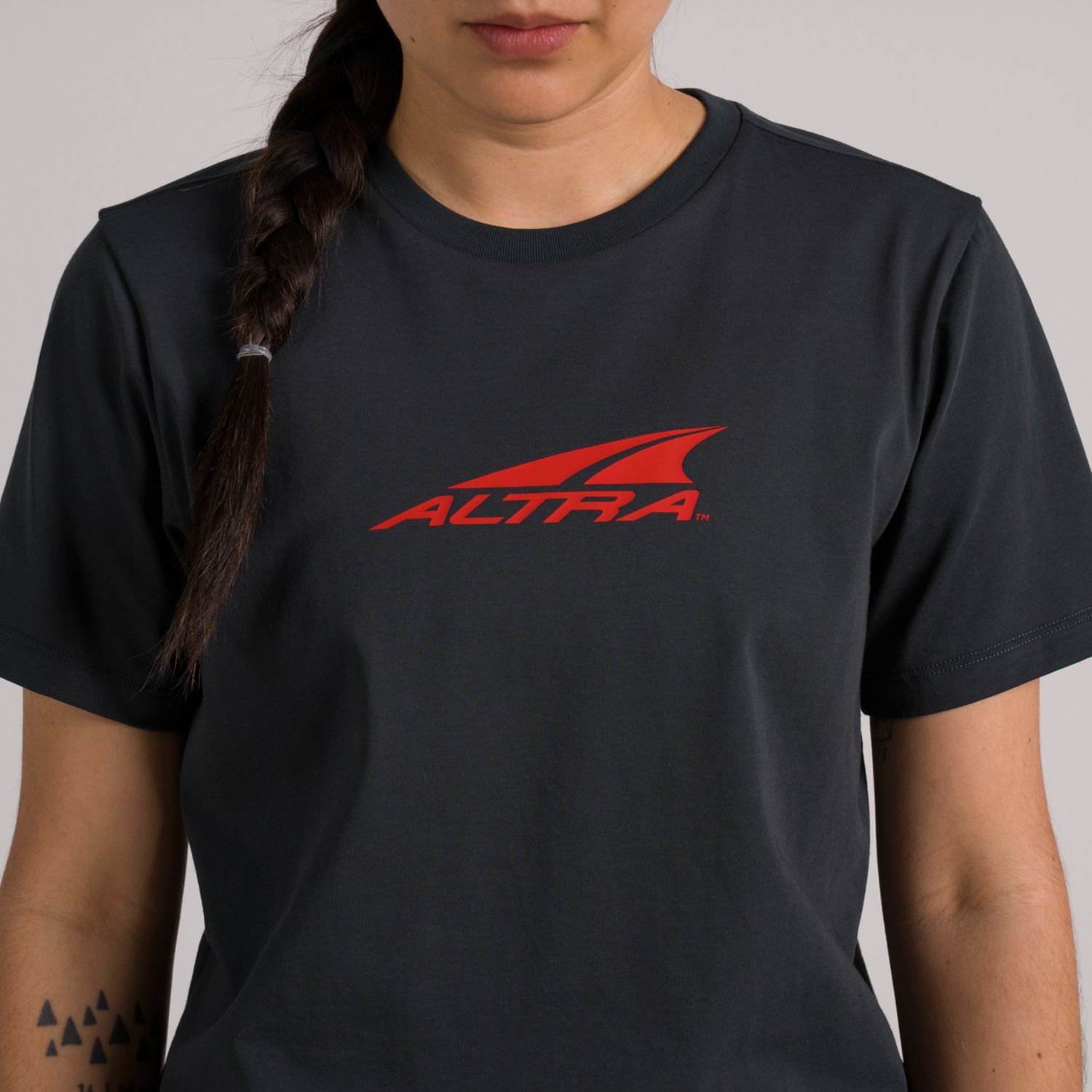 Camiseta Altra Everyday Recycled Mujer Negras | España-90217549