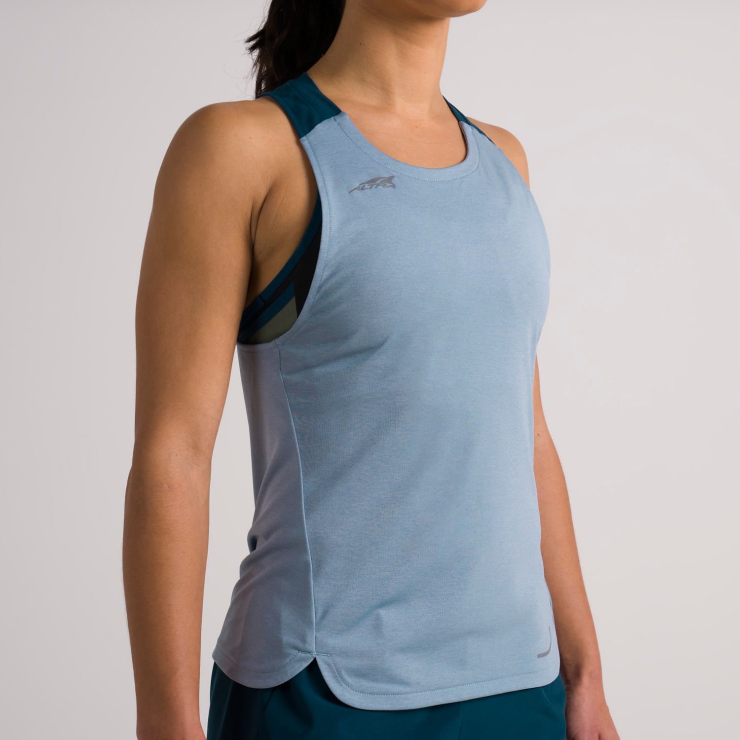 Camiseta Tirantes Altra Vanish Mujer Azules | España-13540969