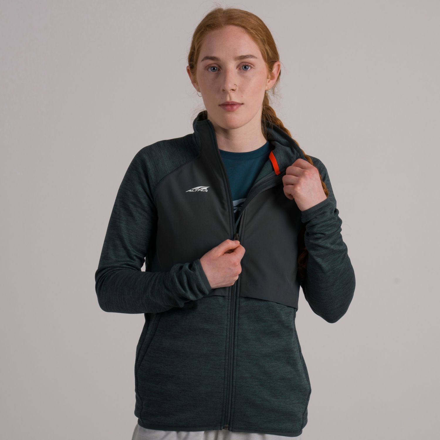 Chaqueta Para Correr Altra Everyday Híbrido Mujer Verde Oscuro | España-51709839