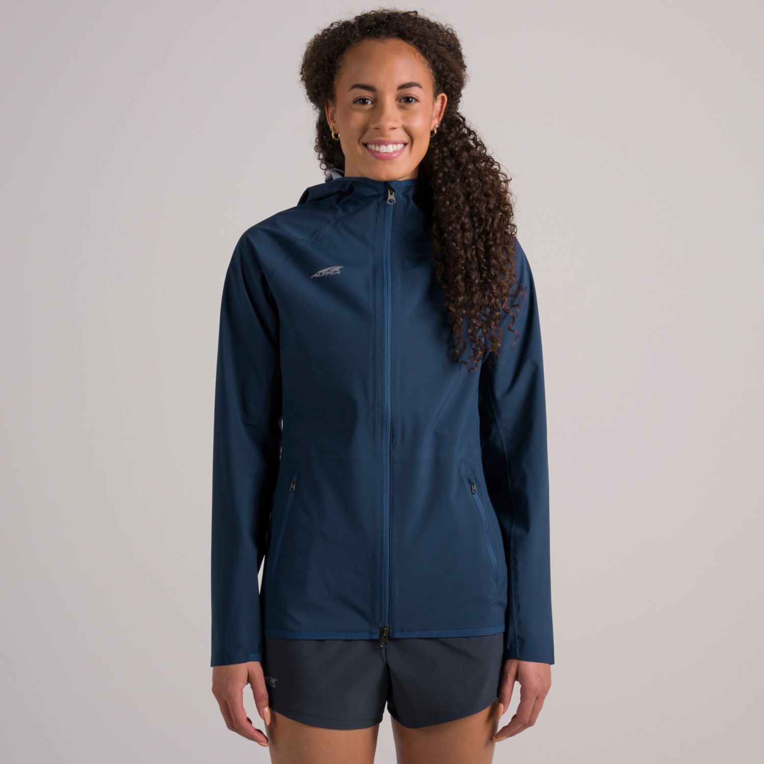 Chaqueta Para Correr Altra Impermeables Mujer Azules | España-20645989