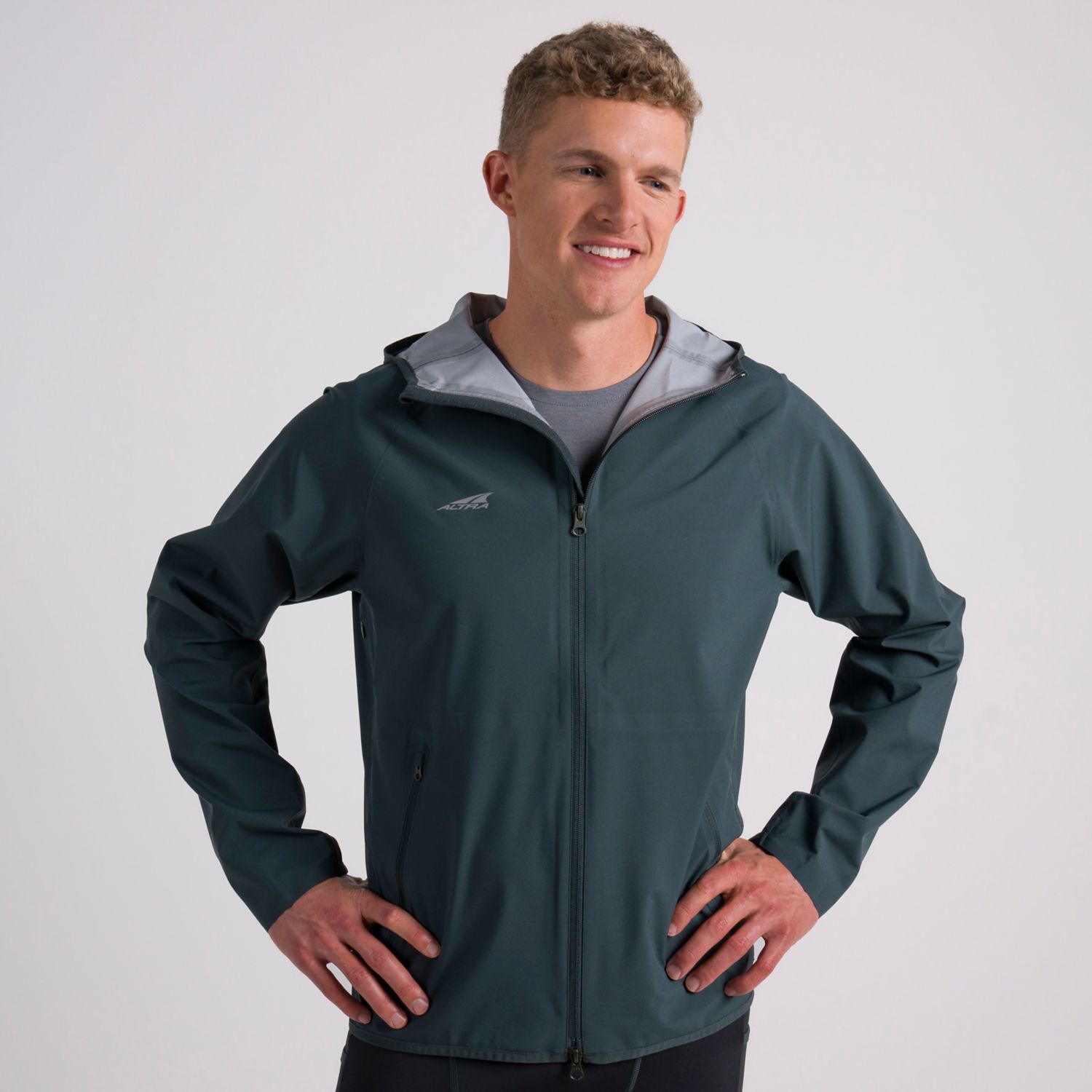 Chaqueta Para Correr Altra Impermeables Hombre Verde Oscuro | España-61534909