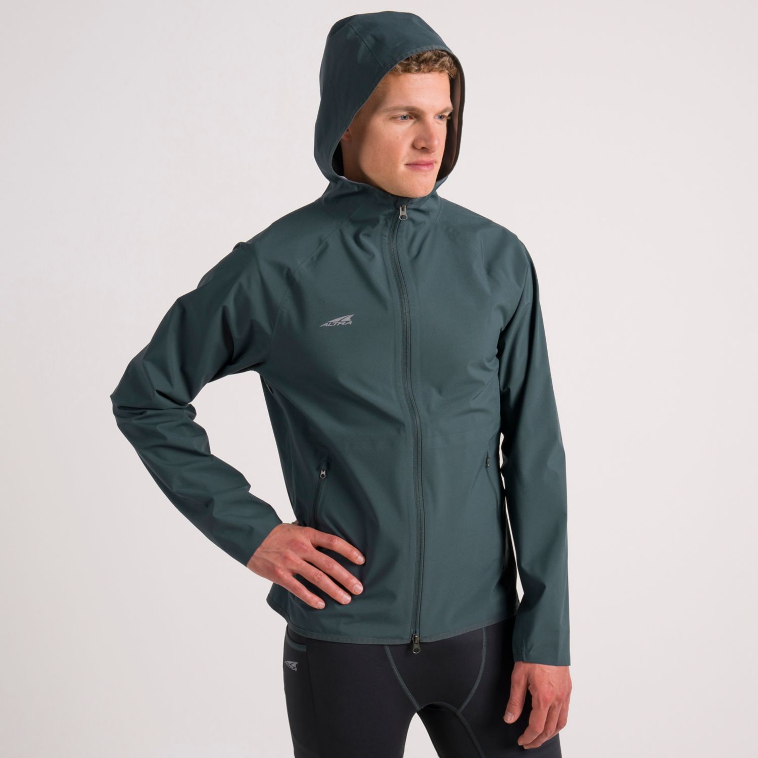 Chaqueta Para Correr Altra Impermeables Hombre Verde Oscuro | España-61534909