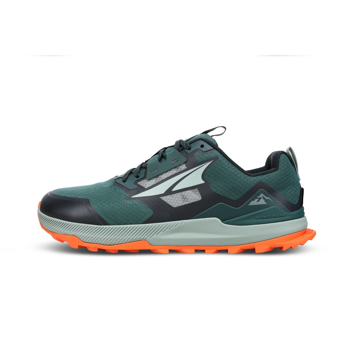 Zapatillas De Trail Running Altra Lone Peak 7 Hombre Verde Negras Naranjas | España-24768539