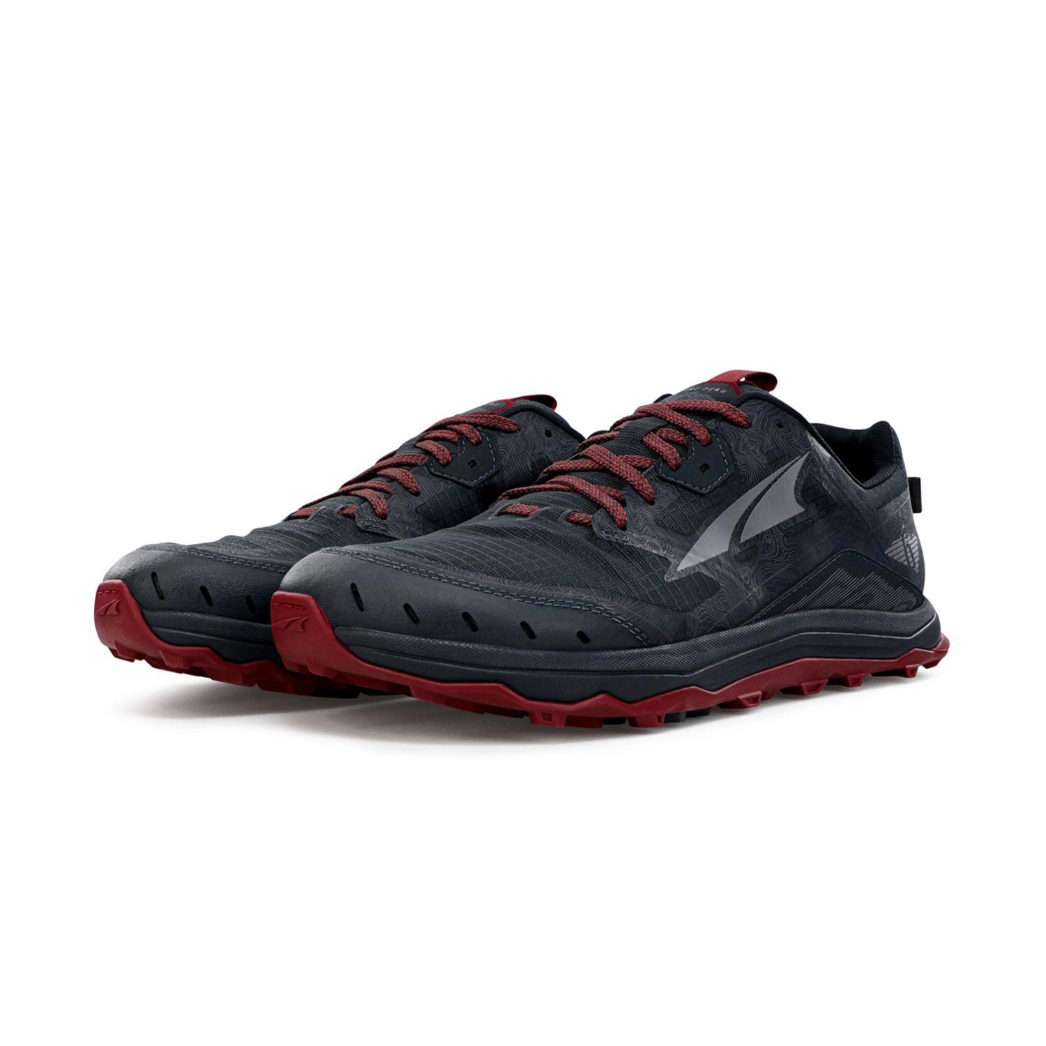 Zapatillas De Trail Running Altra Lone Peak 6 Hombre Negras Gris | España-96234019