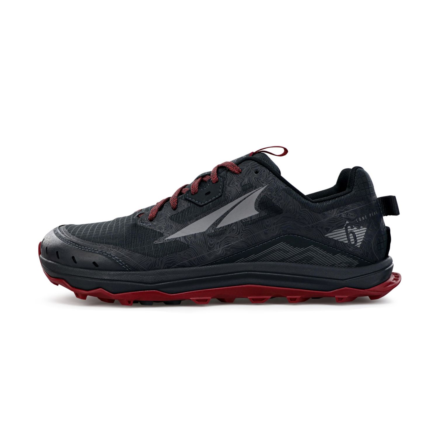 Zapatillas De Trail Running Altra Lone Peak 6 Hombre Negras Gris | España-96234019