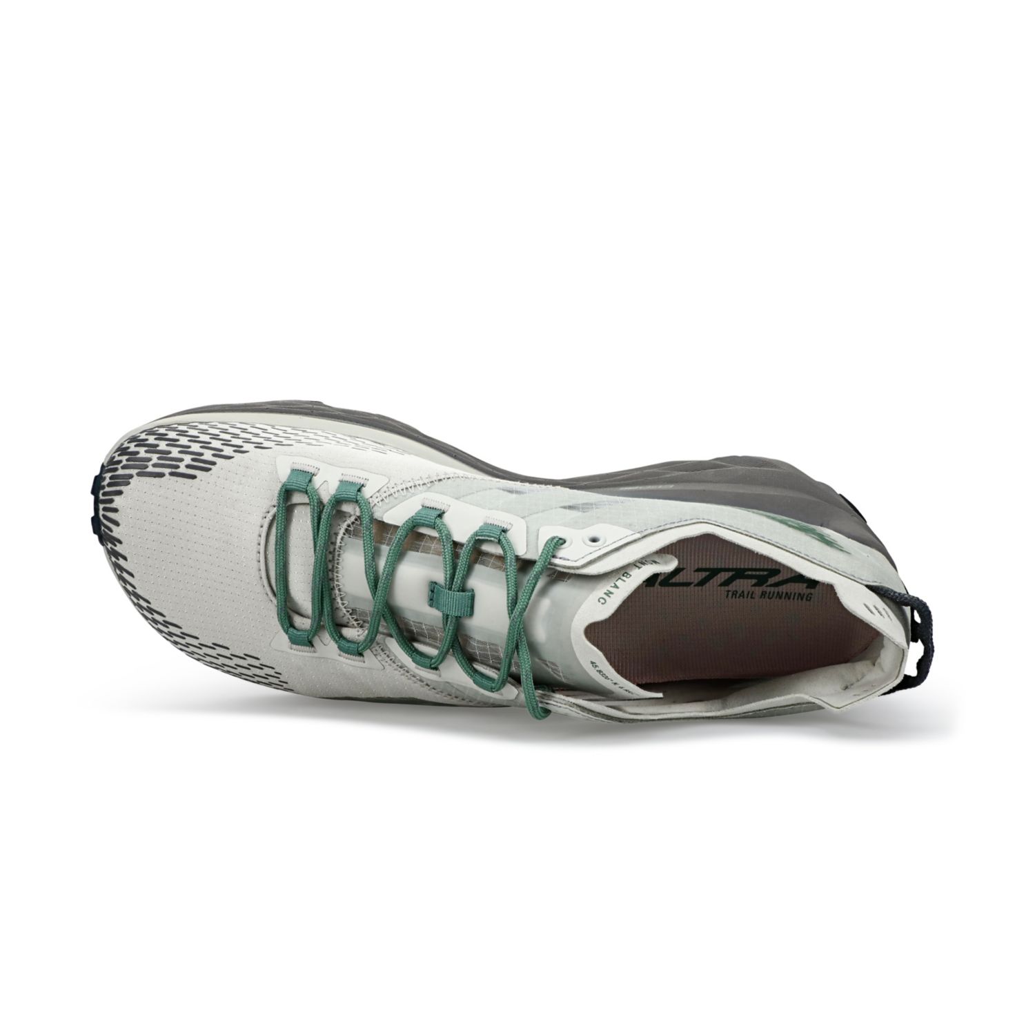 Zapatillas De Trail Running Altra Mont Blanc Hombre Gris Verde | España-47985369