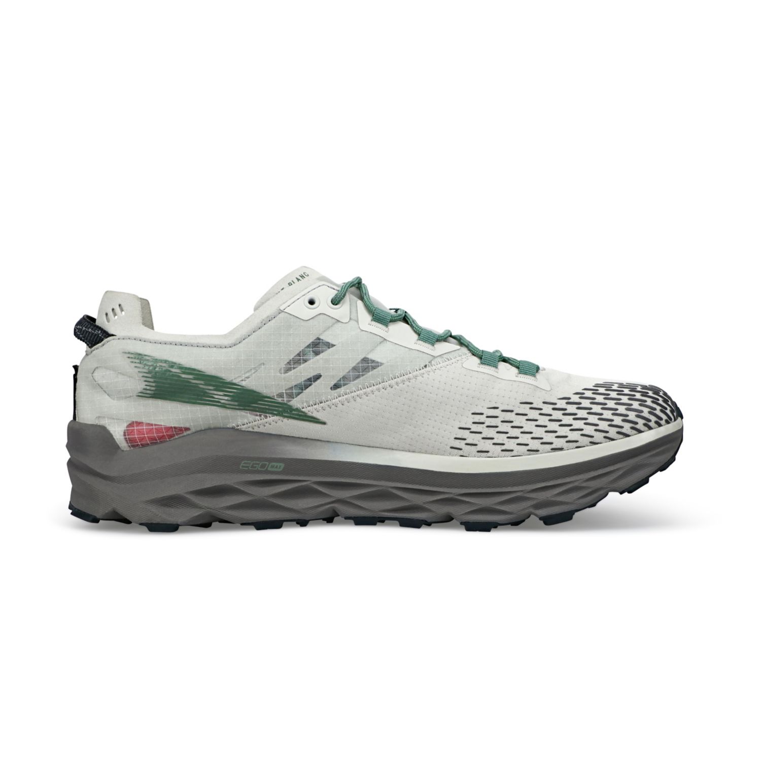 Zapatillas De Trail Running Altra Mont Blanc Hombre Gris Verde | España-47985369