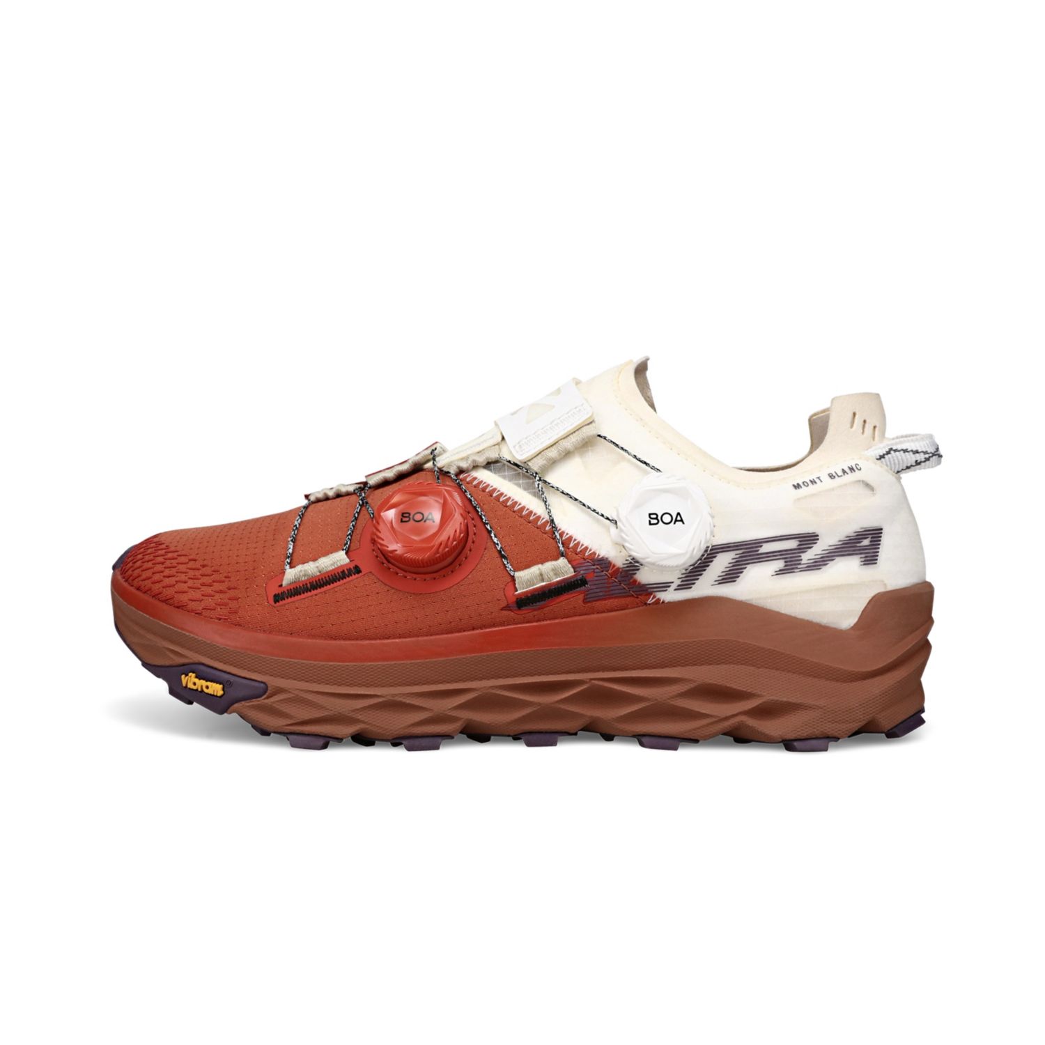 Zapatillas De Trail Running Altra Mont Blanc Boa Mujer Burdeos | España-54273919