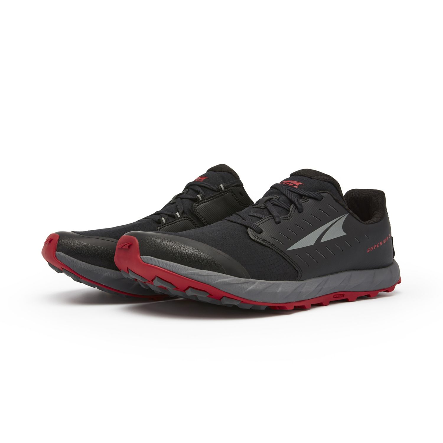 Zapatillas De Trail Running Altra Superior 5 Hombre Negras Rojas | España-46915219