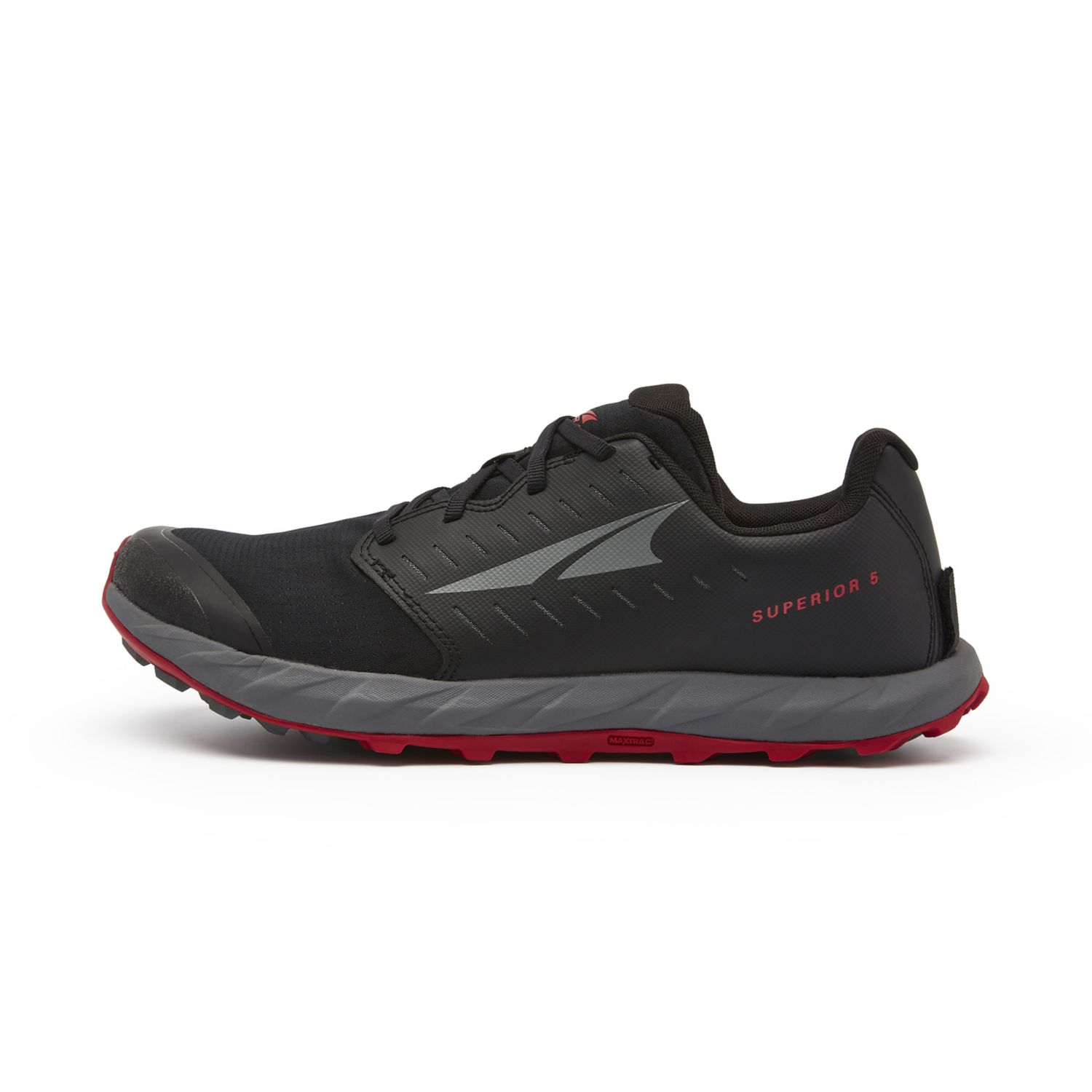 Zapatillas De Trail Running Altra Superior 5 Hombre Negras Rojas | España-46915219