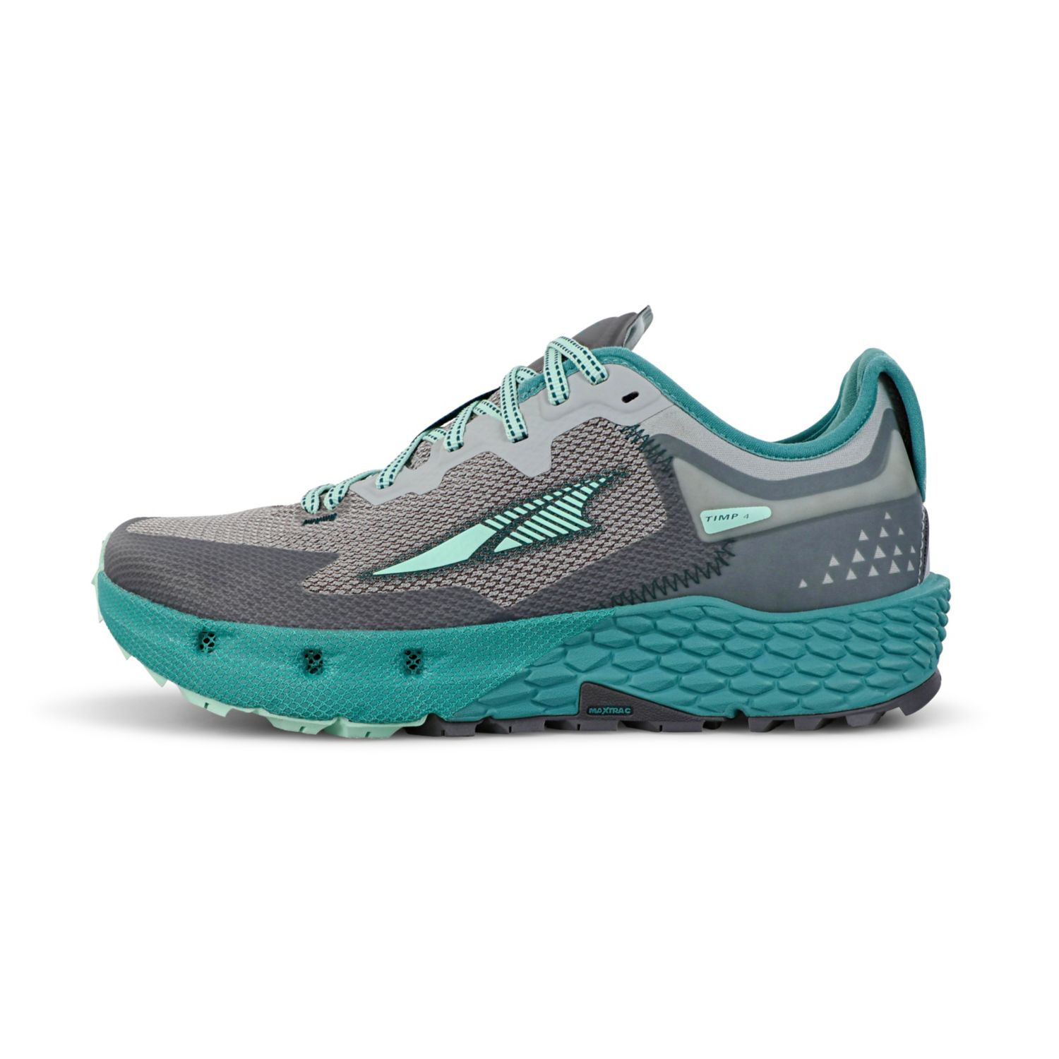 Zapatillas De Trail Running Altra Timp 4 Mujer Gris Turquesa | España-41395789