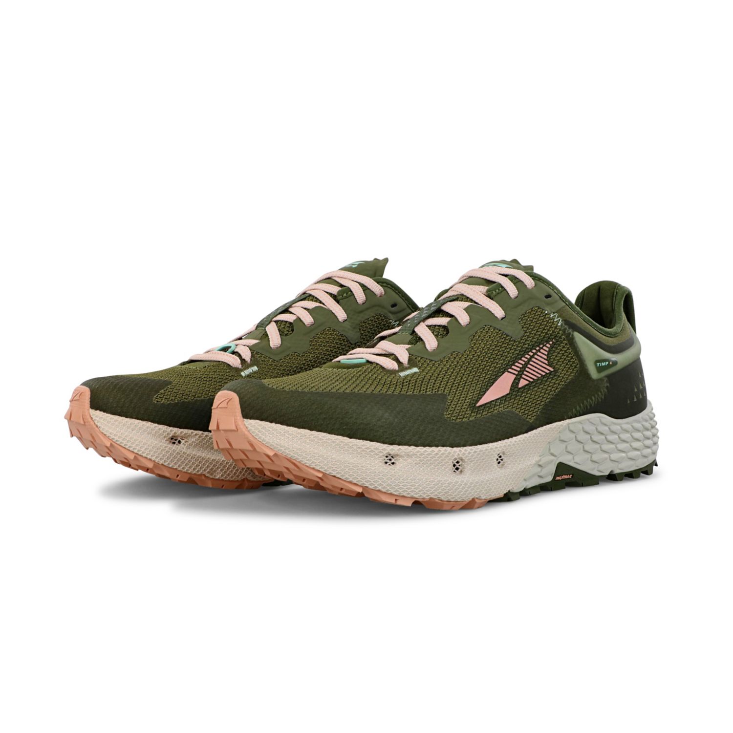 Zapatillas De Trail Running Altra Timp 4 Mujer Verde Oliva | España-54983609