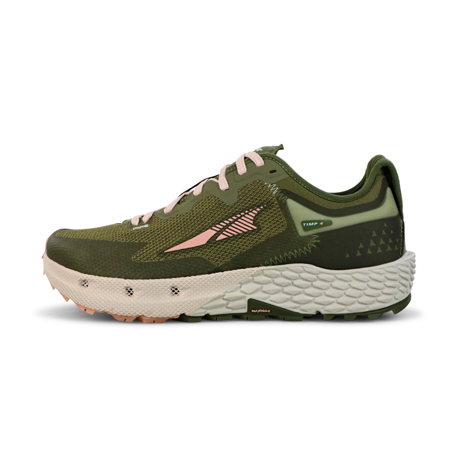 Zapatillas De Trail Running Altra Timp 4 Mujer Verde Oliva | España-54983609