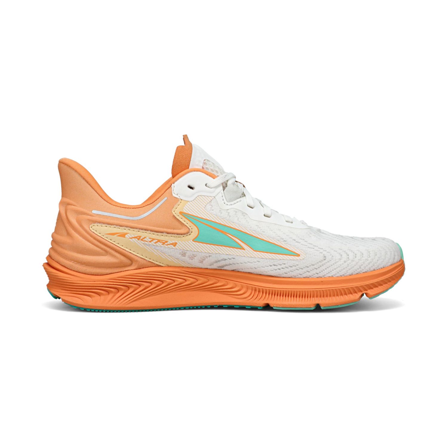 Zapatillas Running Carretera Altra Torin 6 Mujer Blancas Naranjas | España-14736809